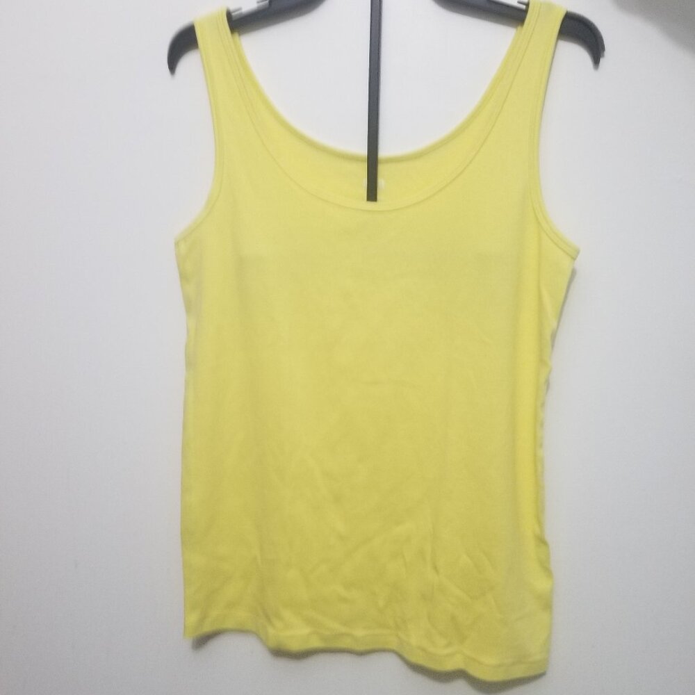 yellow A.N.A. tank top, barely used!
